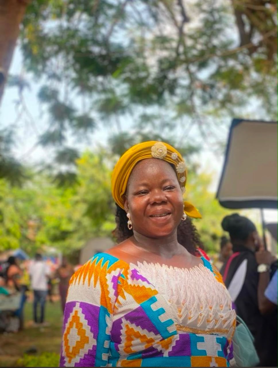 Portrait of Mama Kate Mahama